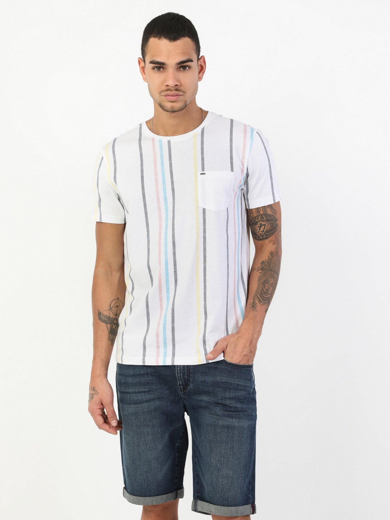 Футболки и поло Colin’s модель CL1048480WHT Фото