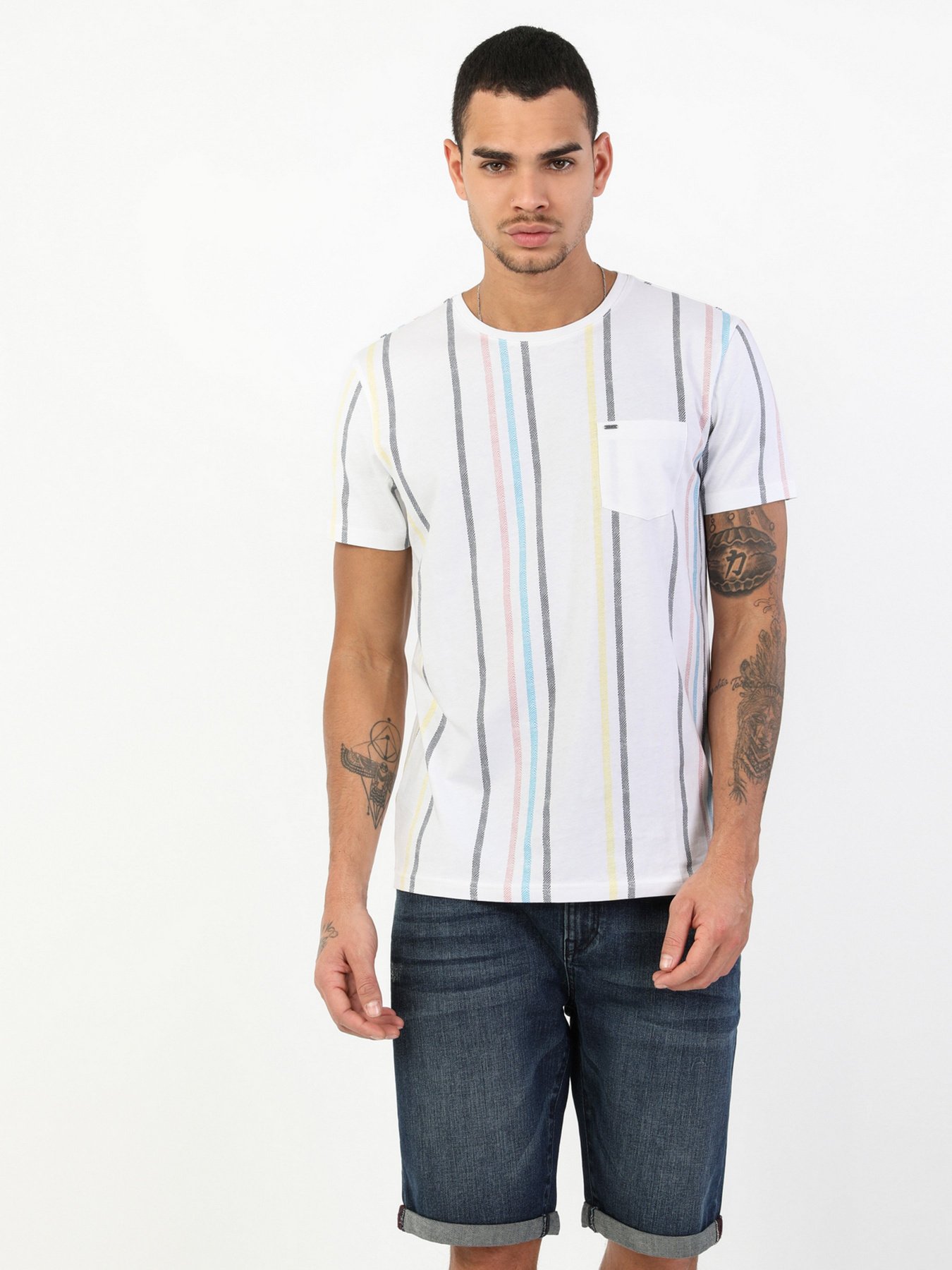 Футболки и поло Colin’s модель CL1048480WHT Фото