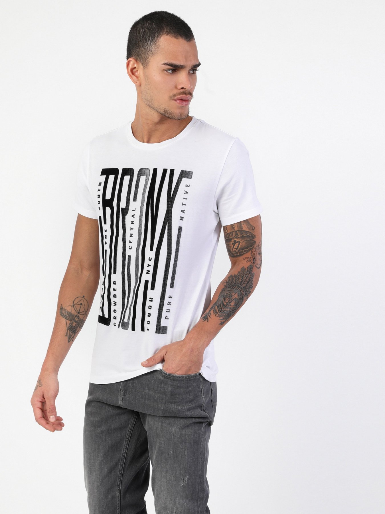 Футболки и поло Colin’s модель CL1048489WHT Фото