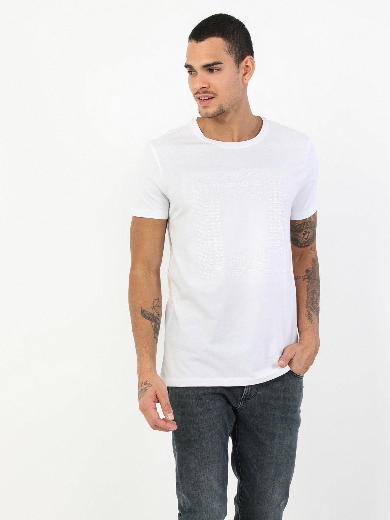 Футболки і поло Colin’s модель CL1048490WHT Фото