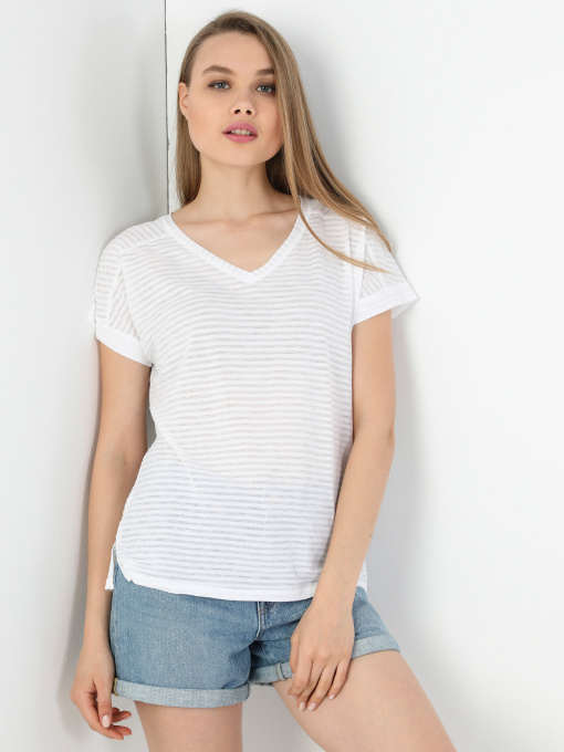 Футболки и поло Colin’s модель CL1048752WHT Фото