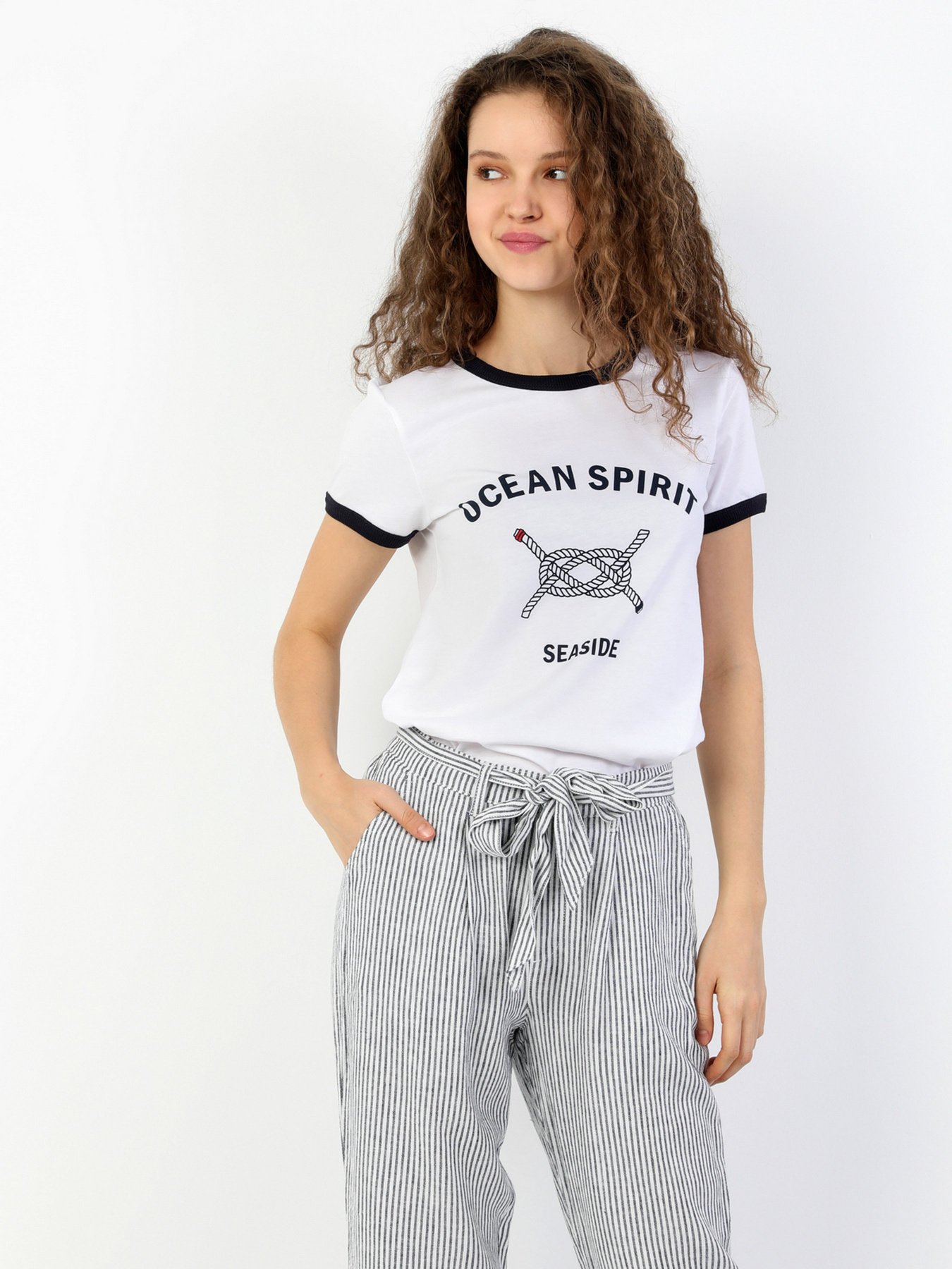 Футболки и поло Colin’s модель CL1048783WHT Фото