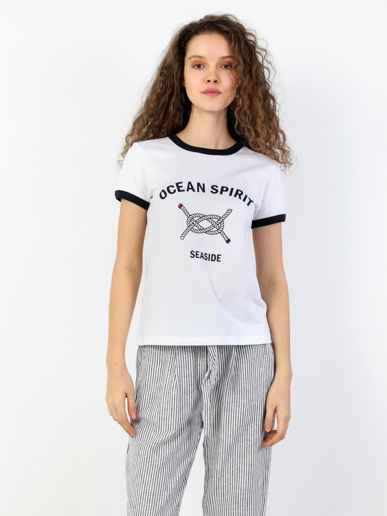 Футболки и поло Colin’s модель CL1048783WHT Фото