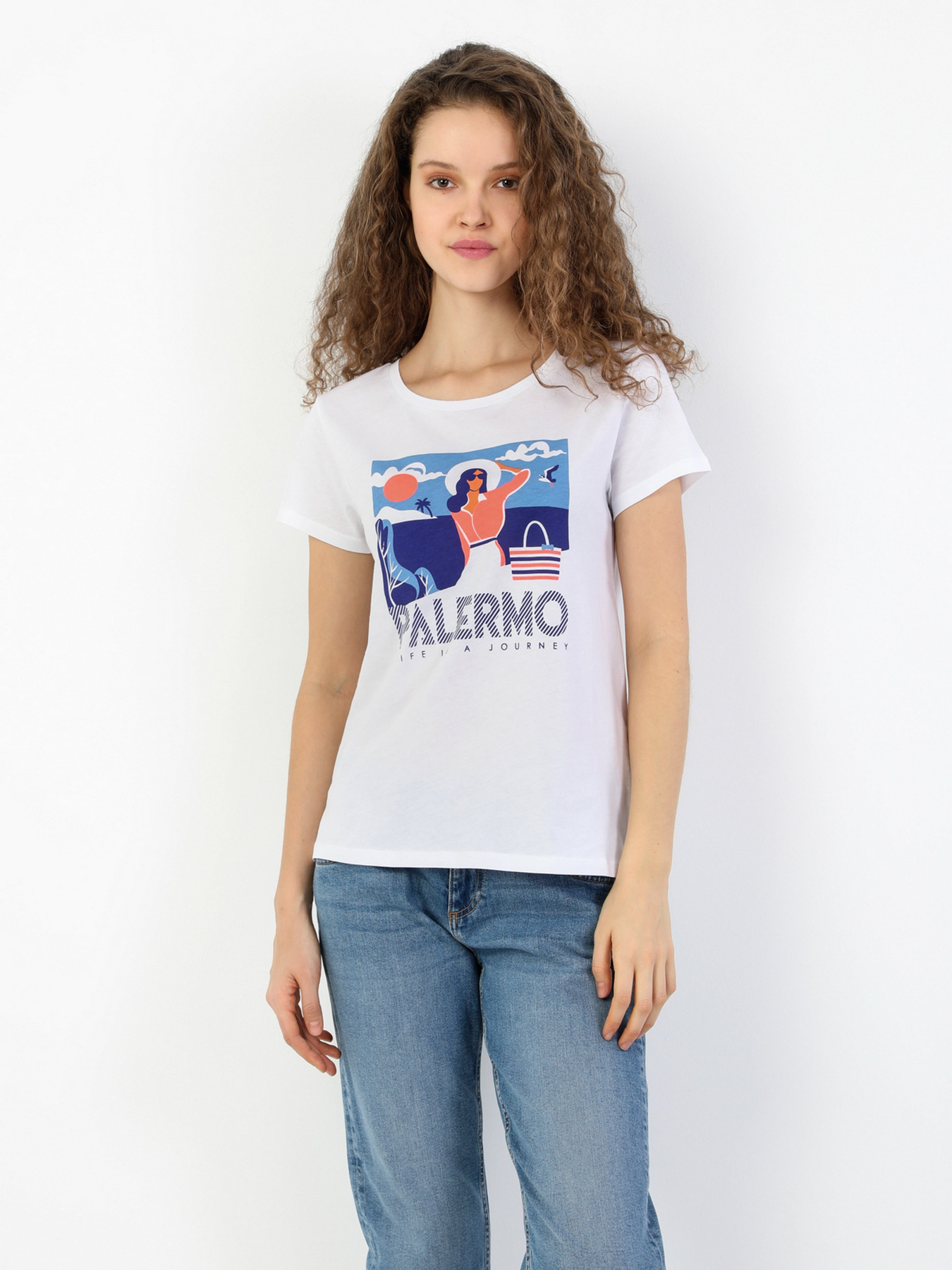 Футболки и поло Colin’s модель CL1048817WHT Фото