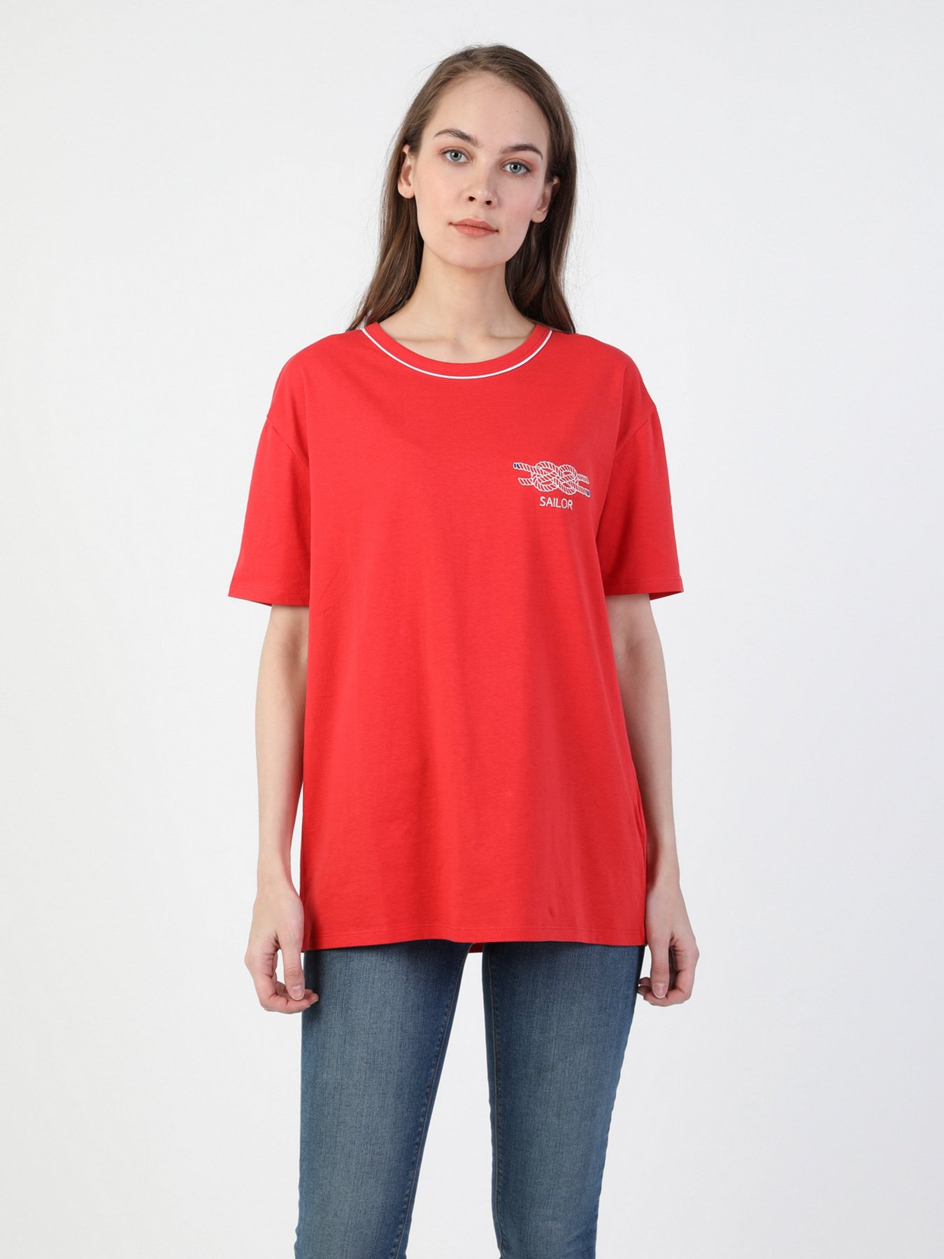 Футболка Colin’s модель CL1048824RED Фото