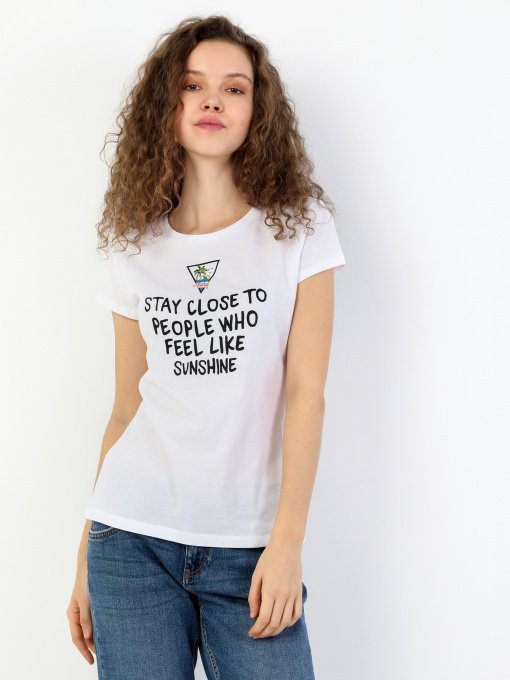 Футболки и поло Colin’s модель CL1048842WHT Фото