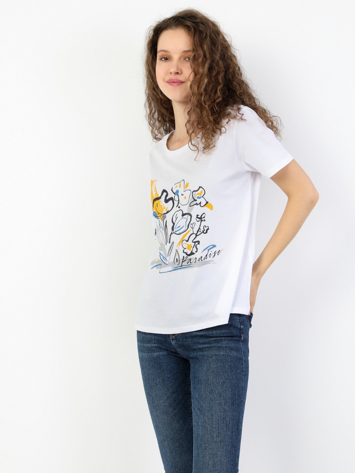 Футболки и поло Colin’s модель CL1048861WHT Фото