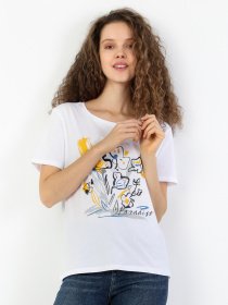 Футболки и поло Colin’s модель CL1048861WHT Фото