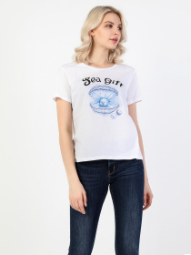 Футболка Colin’s модель CL1049056WHT Фото