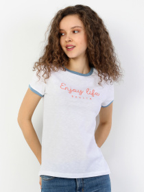 Футболки и поло Colin’s модель CL1049059WHT Футболки и поло Colin’s модель CL1049059WHT Фото