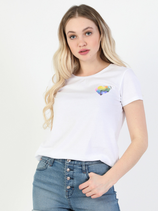 Футболки и поло Colin’s модель CL1049079WHT Фото