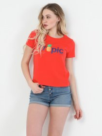 Футболки и поло Colin’s модель CL1049092RED Фото