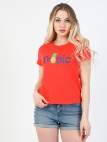 Футболки и поло Colin’s модель CL1049092RED Фото