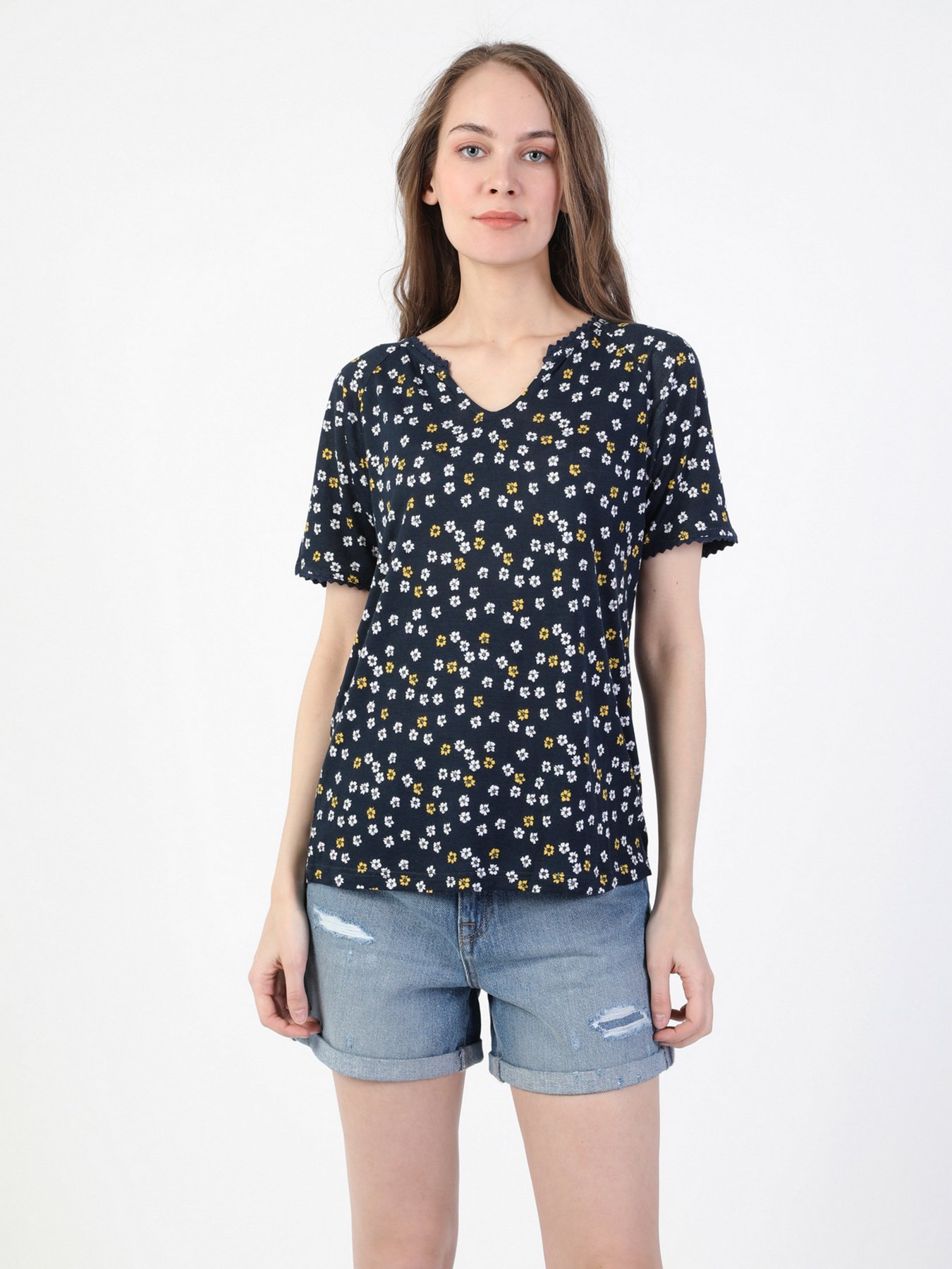 Футболка Colin’s модель CL1049135NAV Фото