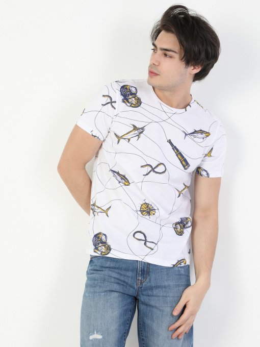 Футболки и поло Colin’s модель CL1049403WHT Фото