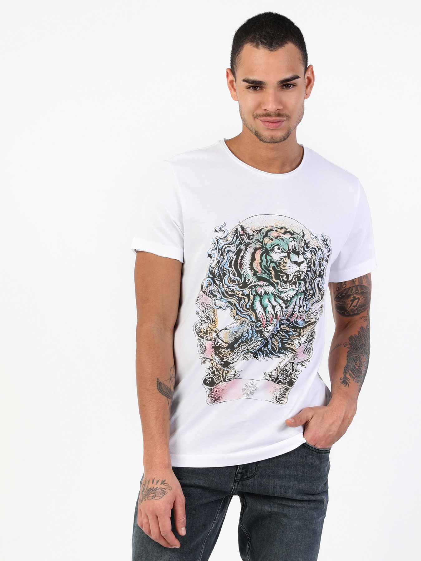 Футболки і поло Colin’s модель CL1049416WHT Фото