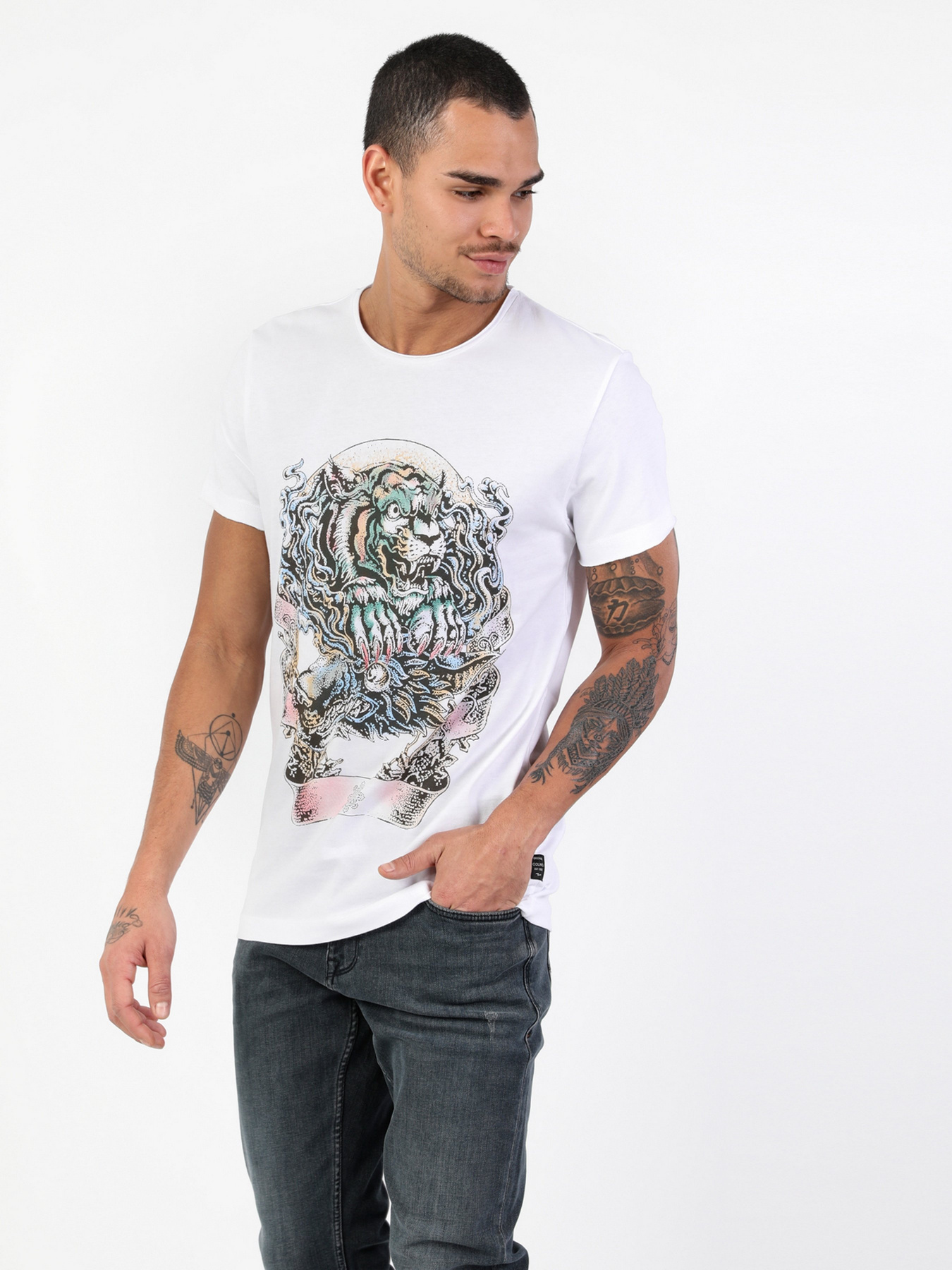 Футболки и поло Colin’s модель CL1049416WHT Фото