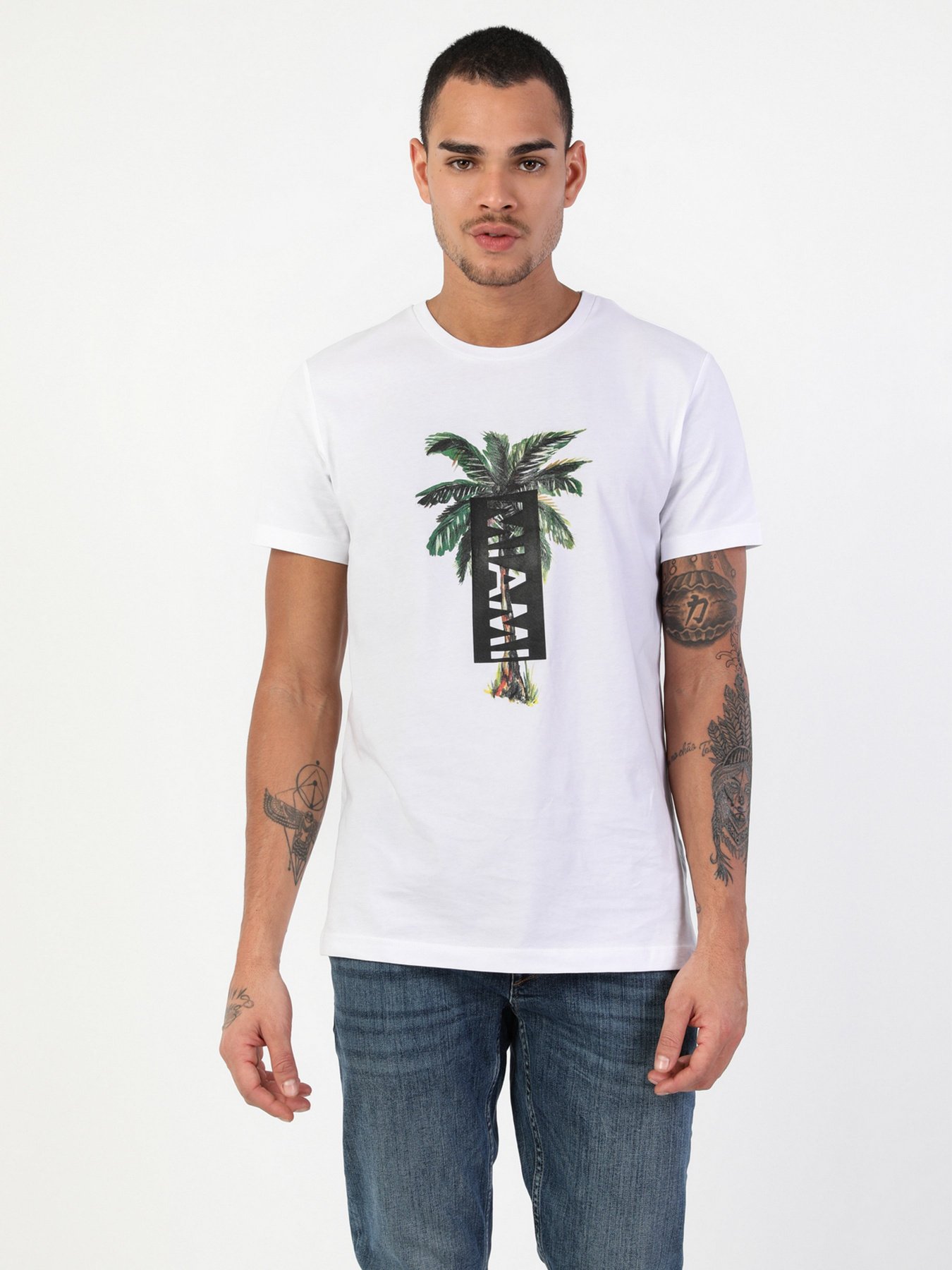 Футболки и поло Colin’s модель CL1049426WHT Фото