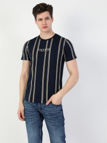 Футболка Colin’s модель CL1049441NAV Фото