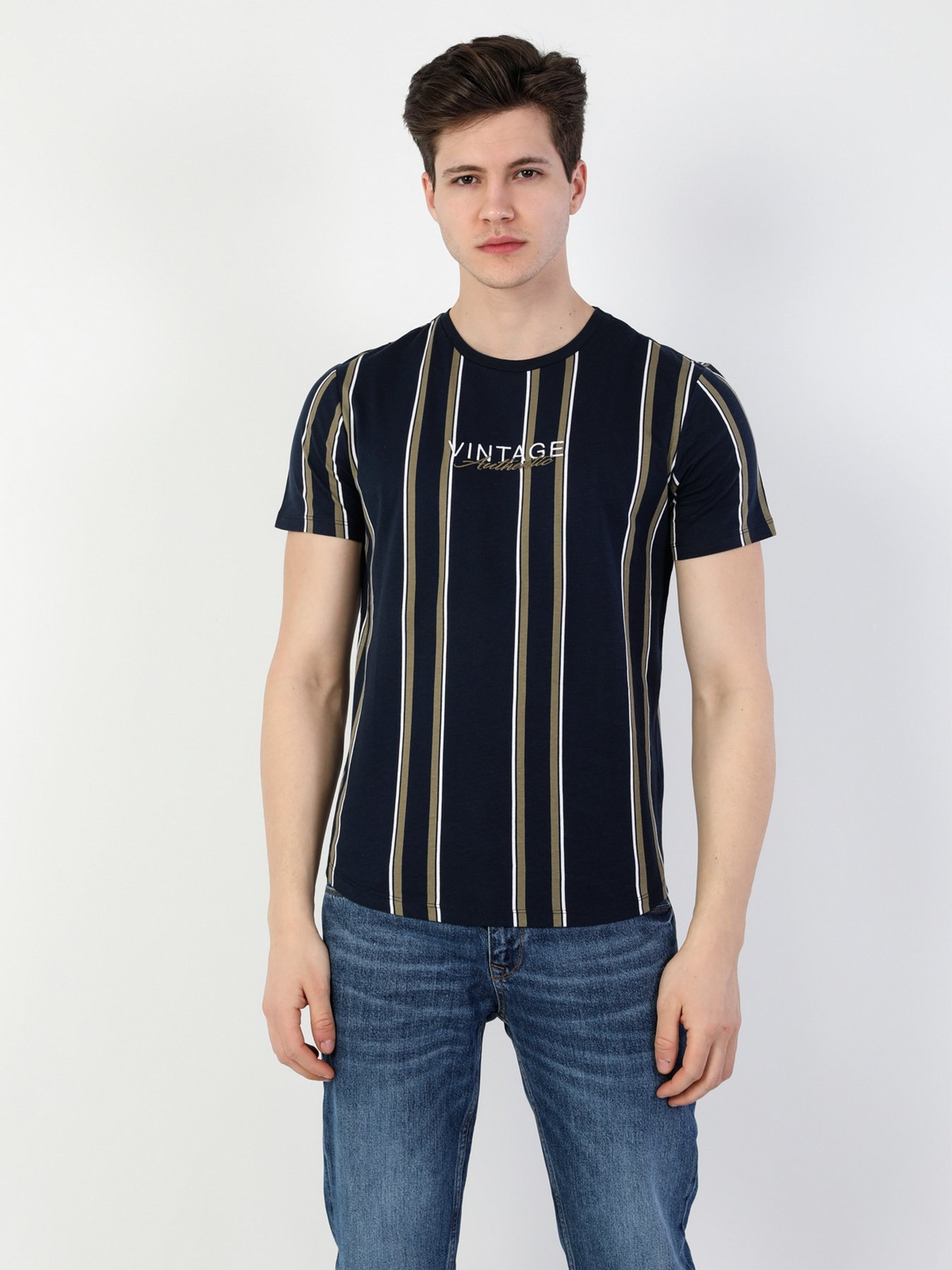 Футболка Colin’s модель CL1049441NAV Фото