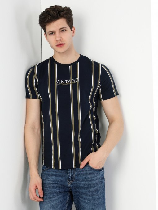 Футболка Colin’s модель CL1049441NAV Фото