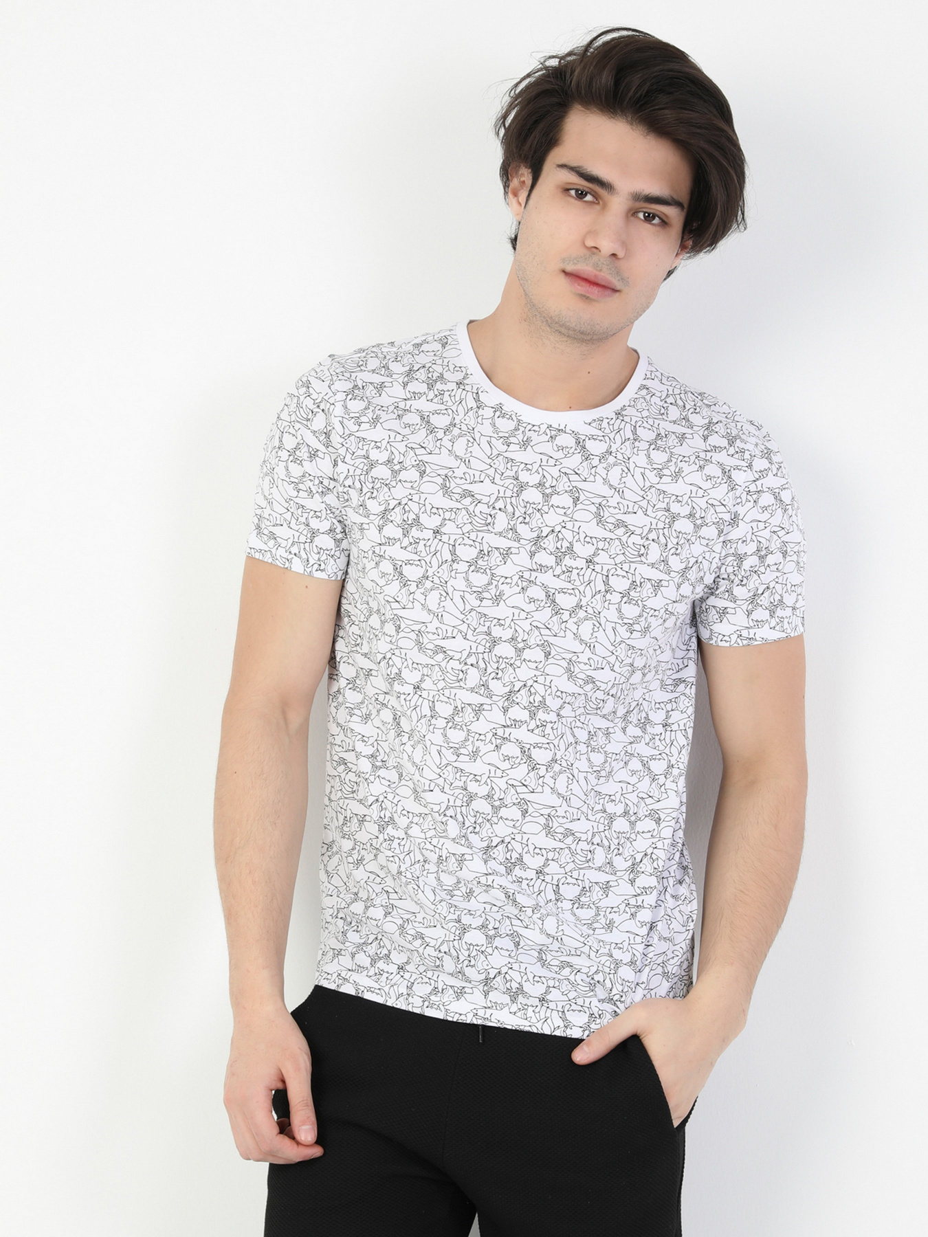 Футболки и поло Colin’s модель CL1049444WHT Фото