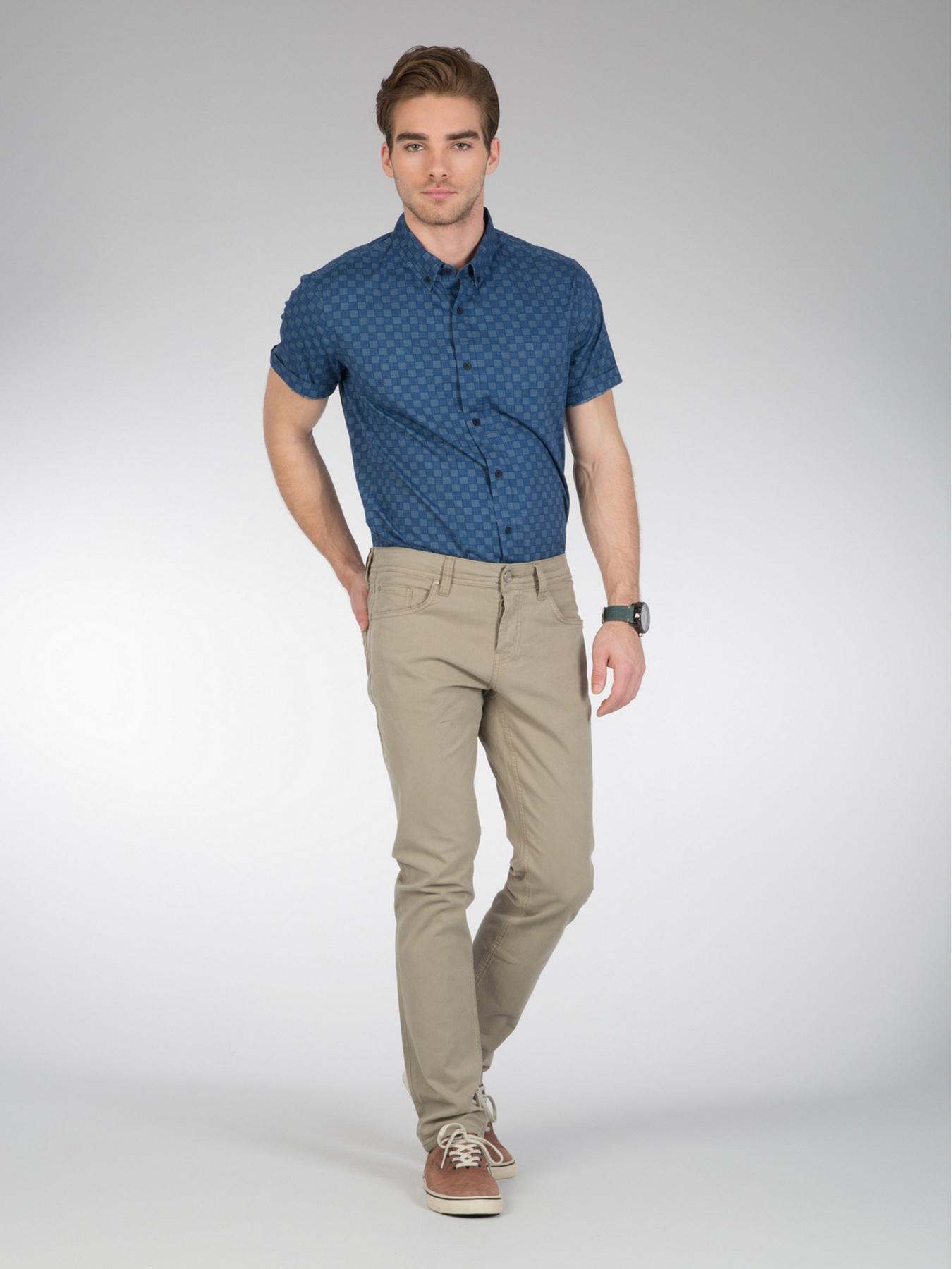 Брюки повседневные Colin’s модель CL1015706FGR Фото