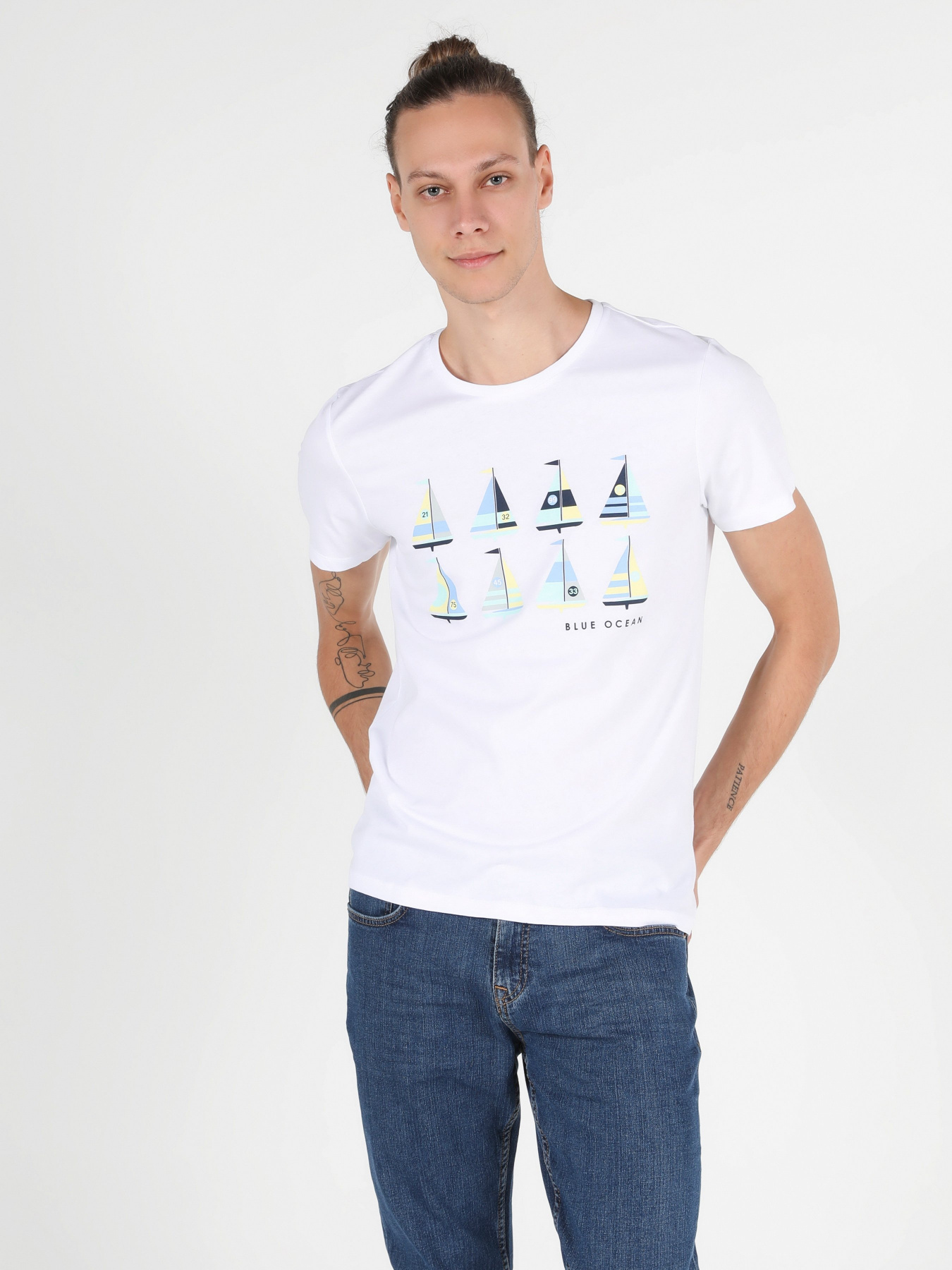 Футболки і поло Colin’s модель CL1049839WHT Футболки і поло Colin’s модель CL1049839WHT Фото