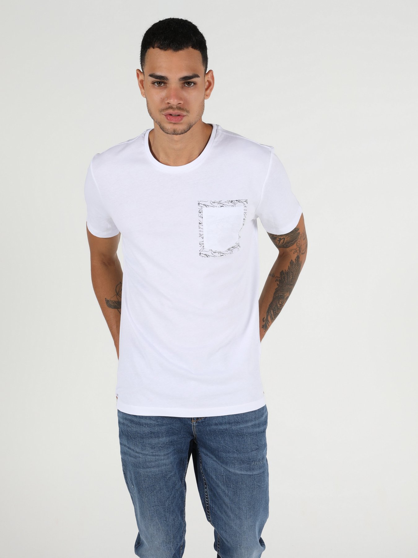 Футболки и поло Colin’s модель CL1050008WHT Фото