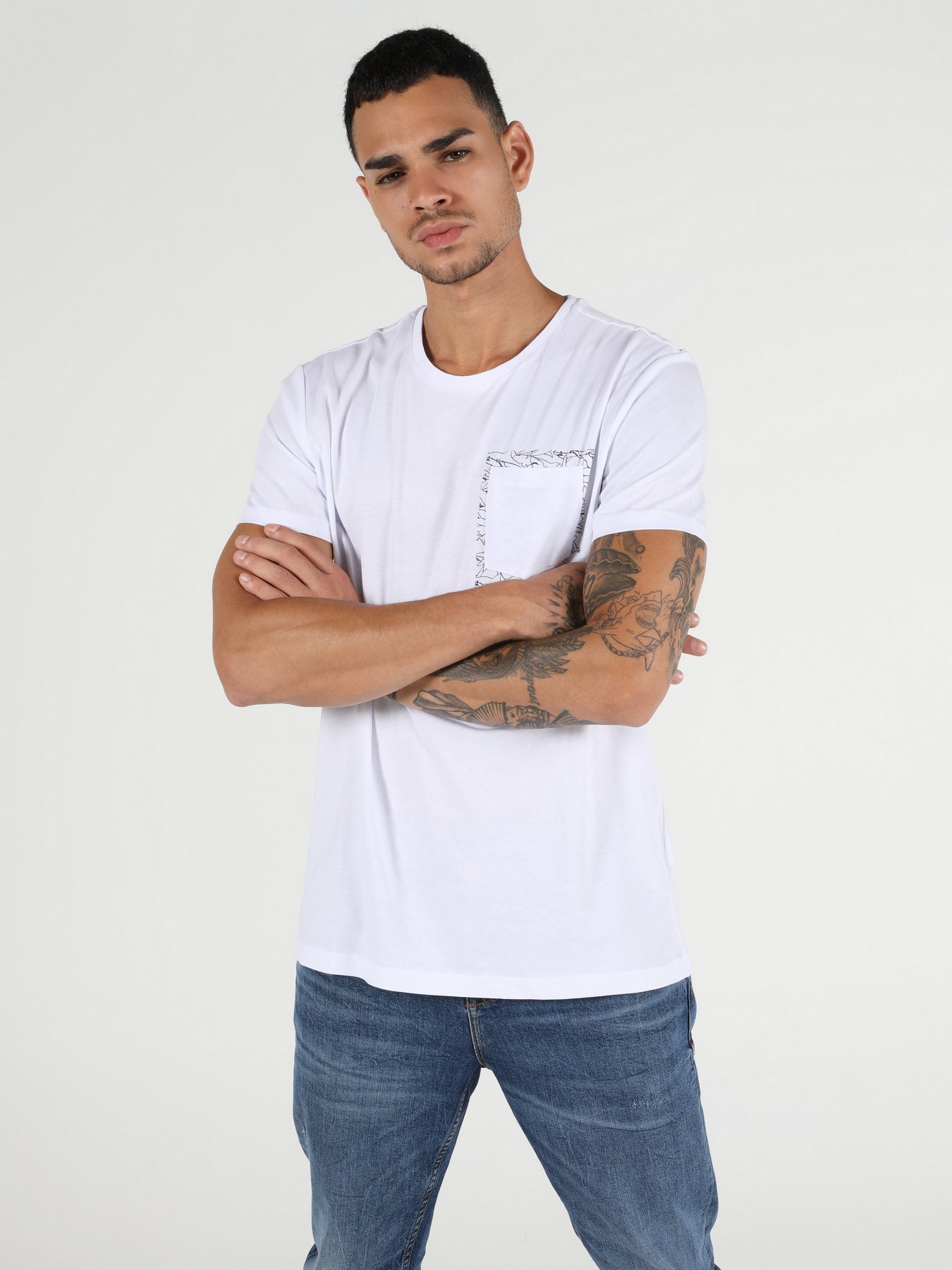 Футболки і поло Colin’s модель CL1050008WHT Футболки і поло Colin’s модель CL1050008WHT Фото