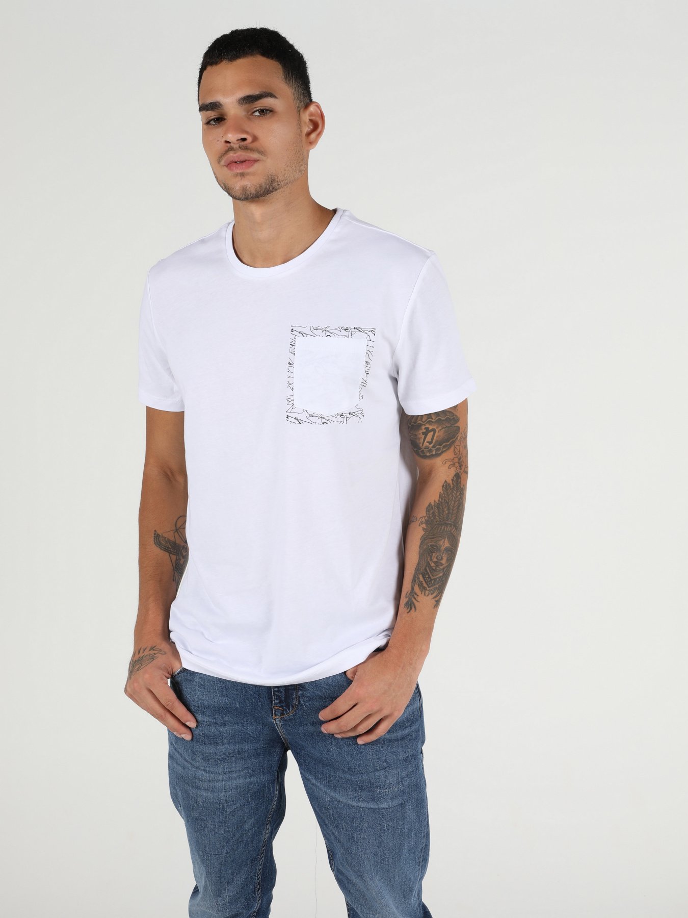 Футболки і поло Colin’s модель CL1050008WHT Футболки і поло Colin’s модель CL1050008WHT Фото