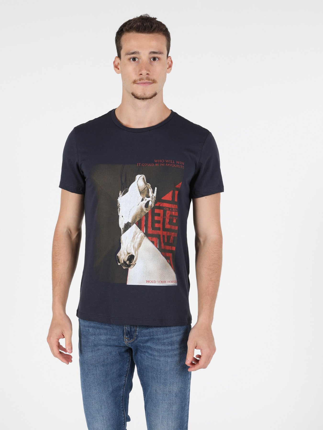 Футболки и поло Colin’s модель CL1050160NAV Фото