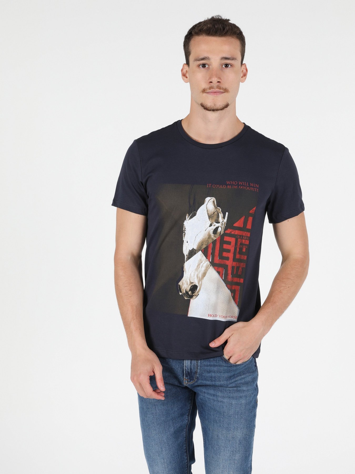 Футболки и поло Colin’s модель CL1050160NAV Фото