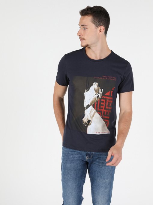 Футболки и поло Colin’s модель CL1050160NAV Фото