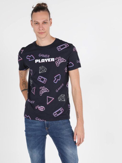 Футболки и поло Colin’s модель CL1050994NAV Фото