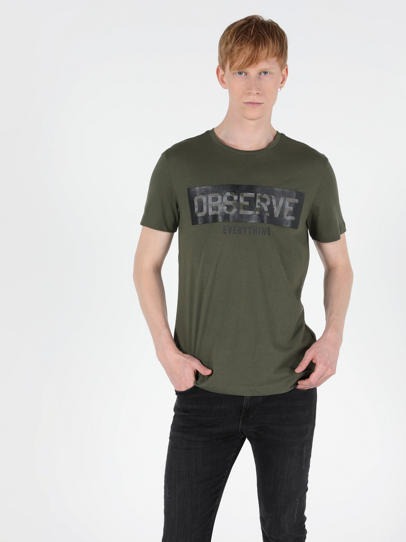 Футболки и поло Colin’s модель CL1051028KHA Фото