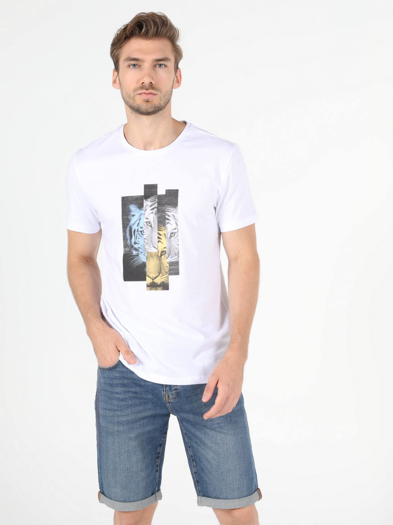 Футболки і поло Colin’s модель CL1051193WHT Футболки і поло Colin’s модель CL1051193WHT Фото