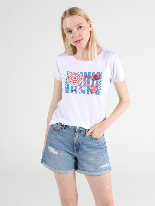 Футболки и поло Colin’s модель CL1051363WHT Фото