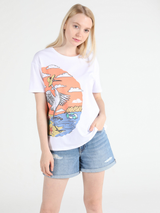 Футболки и поло Colin’s модель CL1051418WHT Фото