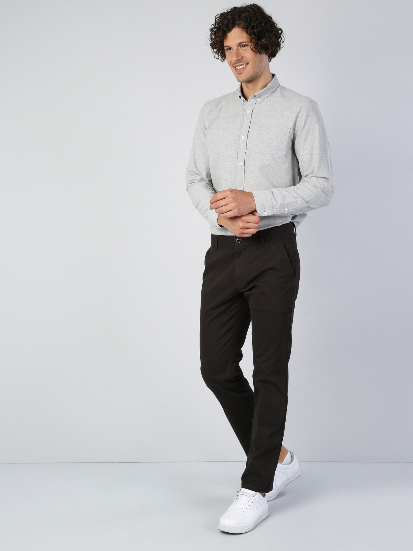 Брюки повседневные Colin’s модель CL1017492BRW Фото