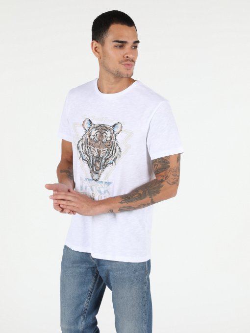 Футболки и поло Colin’s модель CL1051432WHT Фото