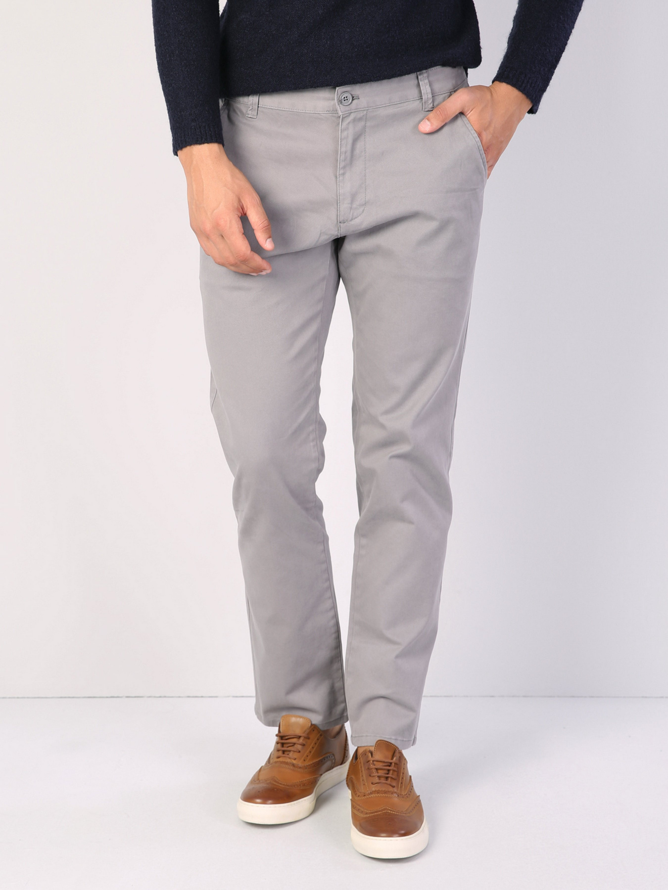 Повседневные штаны Colin’s модель CL1017492GRA Фото