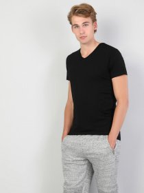 Футболки і поло Colin’s модель CLTKTMTSH0212440BLK Фото