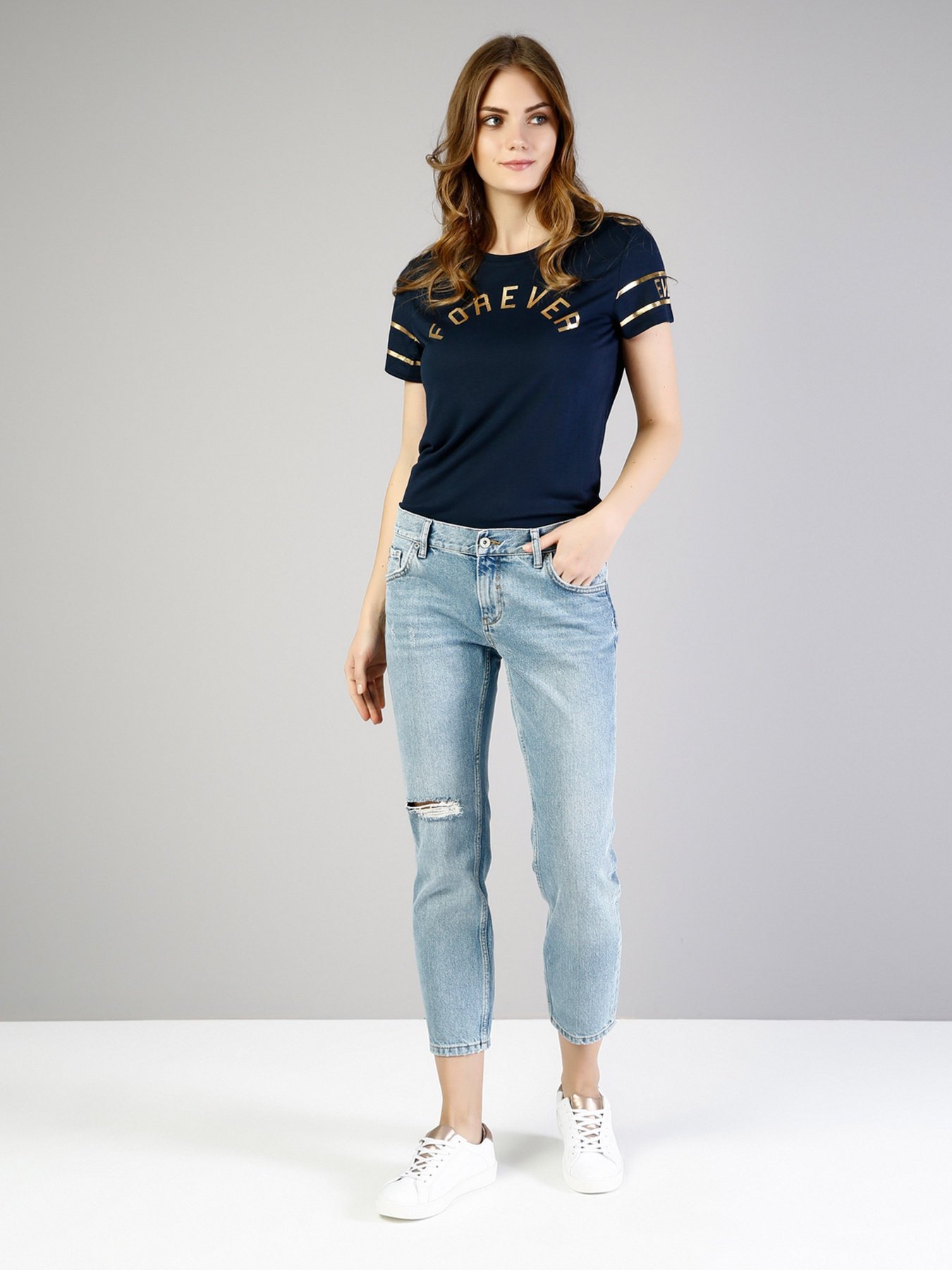 Зауженные джинсы Colin’s модель CL1036018DN02869 Фото