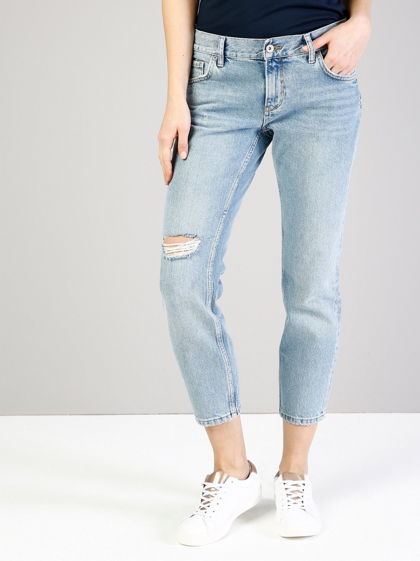 Зауженные джинсы Colin’s модель CL1036018DN02869 Фото