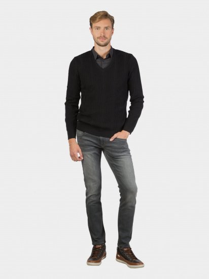Свитер Colin’s модель CL1017971BLK — фото 3 - INTERTOP