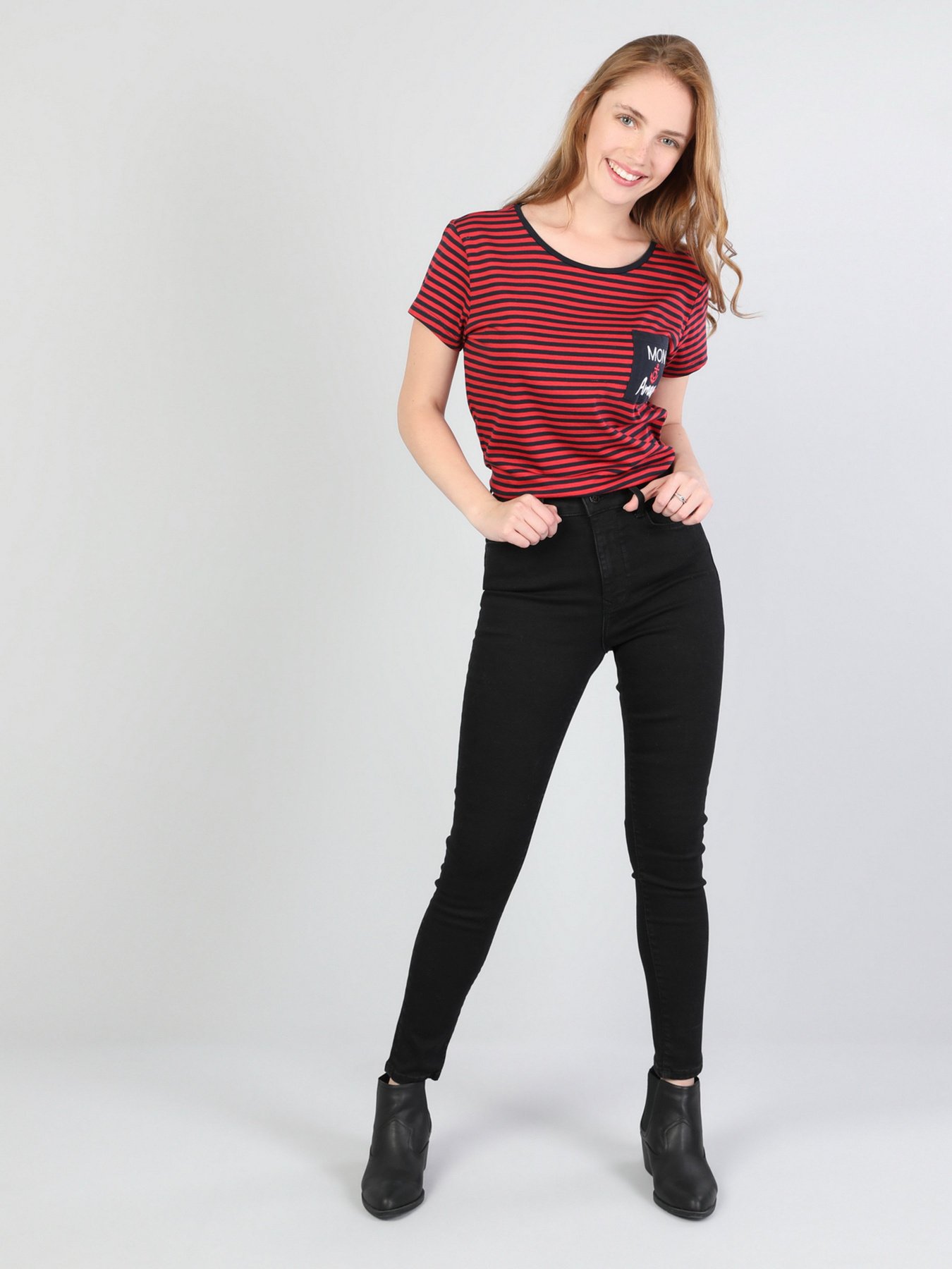 Скинни джинсы Colin’s модель CL1040215DN01839 Фото