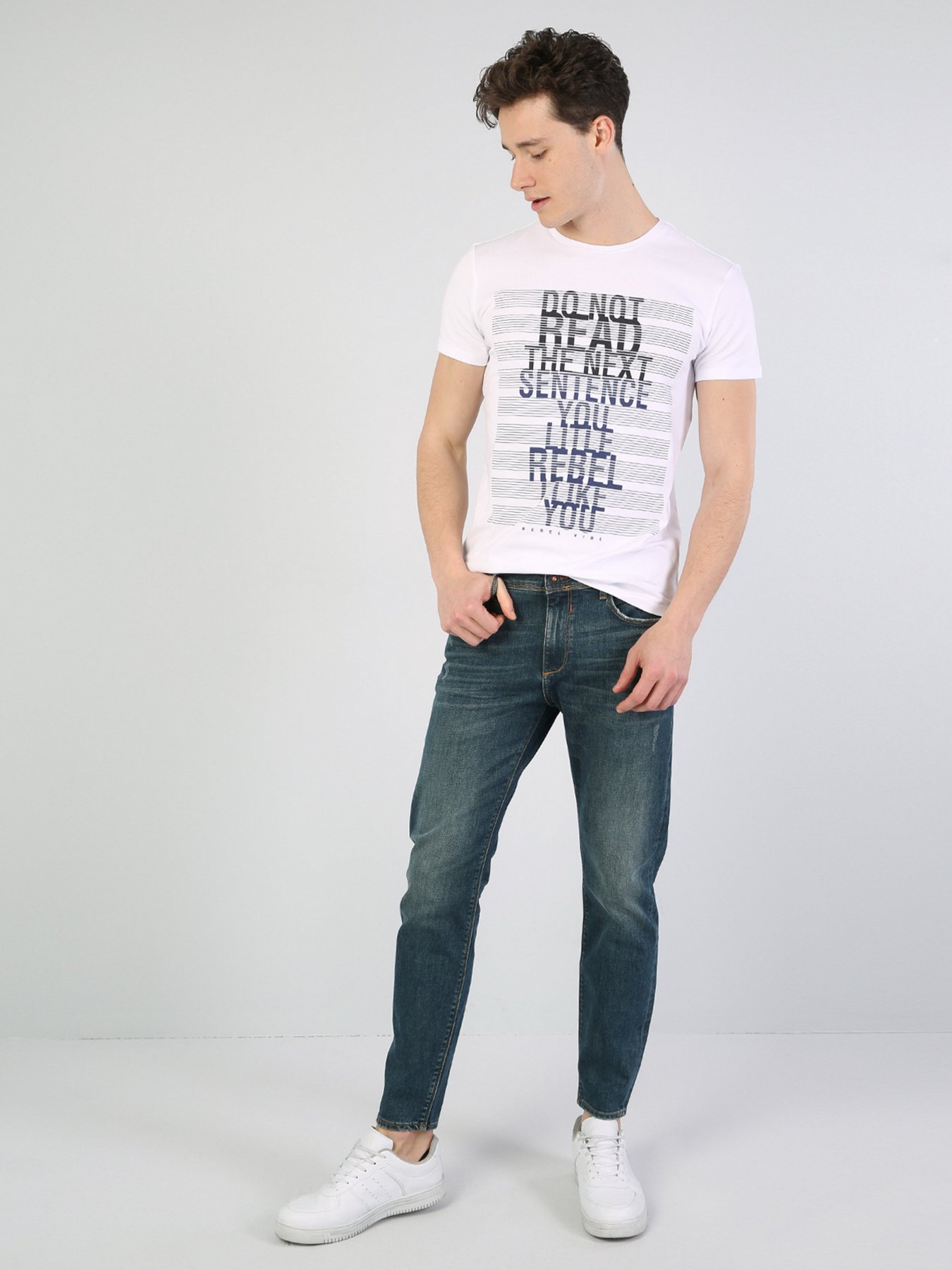 Зауженные джинсы Colin’s 040 Alex Skinny модель CL1041497DN03552 Фото