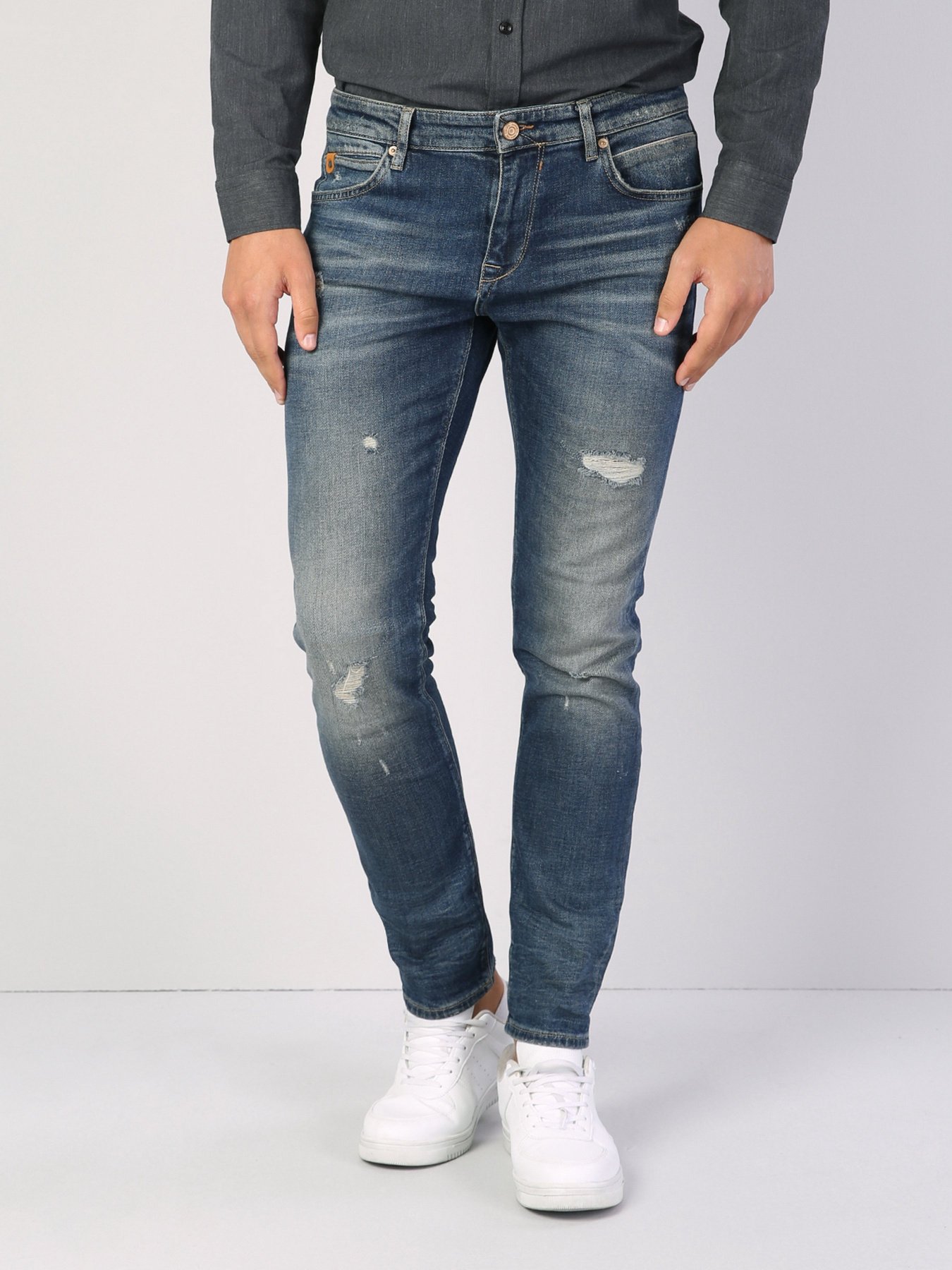 Зауженные джинсы Colin’s модель CL1041507DN40154 Фото