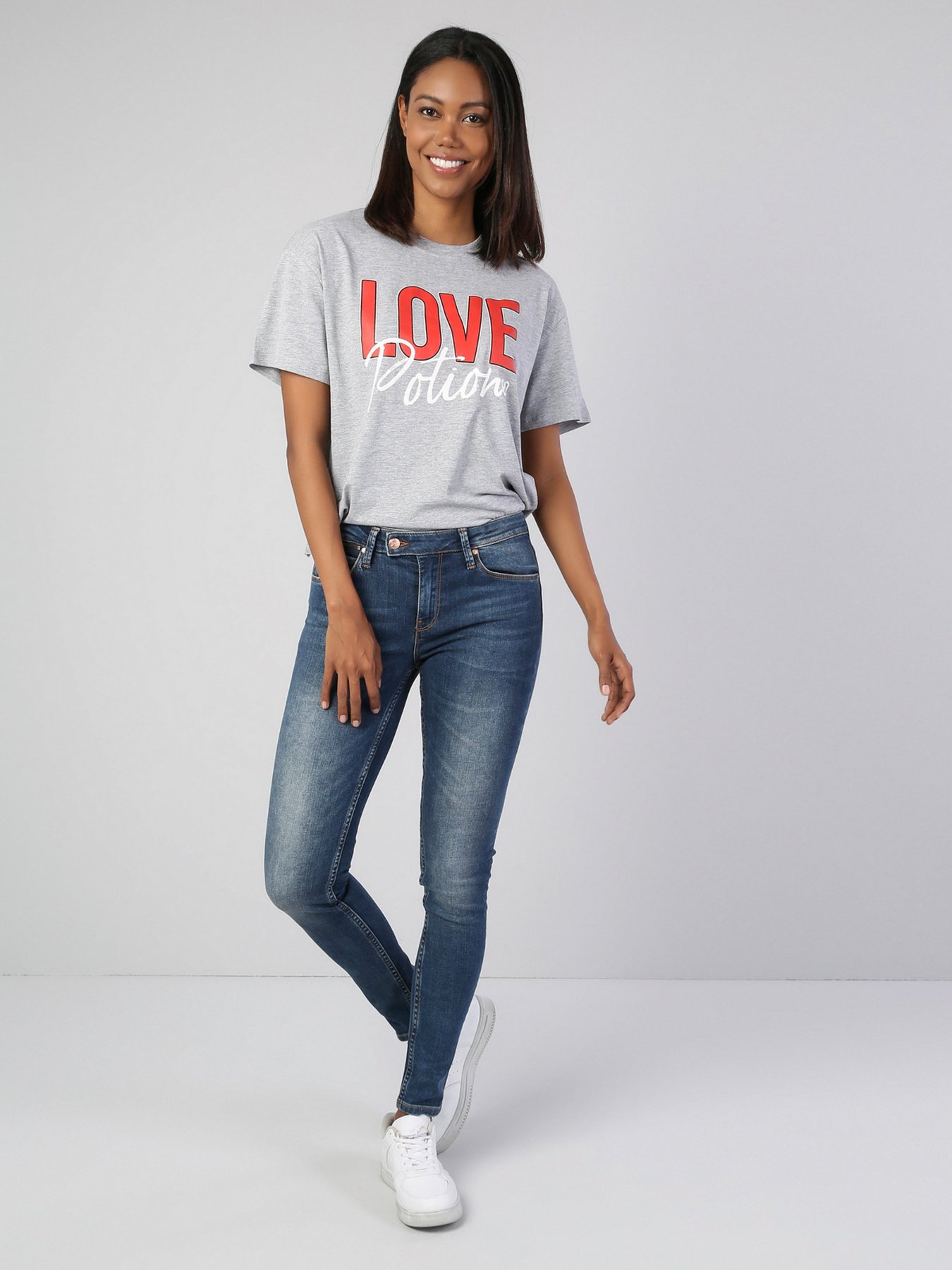 Скинни джинсы Colin’s модель CL1042730DN40271 Скинни джинсы Colin’s модель CL1042730DN40271 Фото